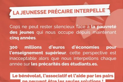 🇫🇷Précarité : près d’1 étudiant sur 5 a recours à l’aide alimentaire.