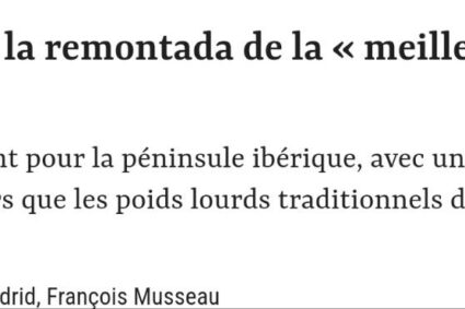 🇪🇸 Selon la revue The Economist, l’Espagne est la meilleure économie mondiale: “La remontada”