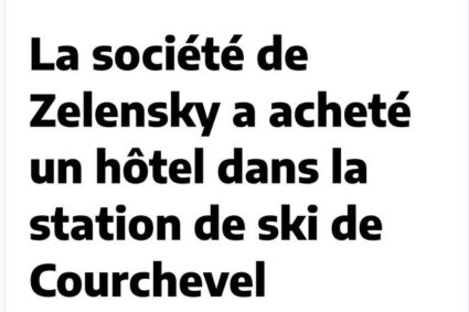 Pendant que l’Ukraine s’effondre, Zelensky investit dans le luxe.