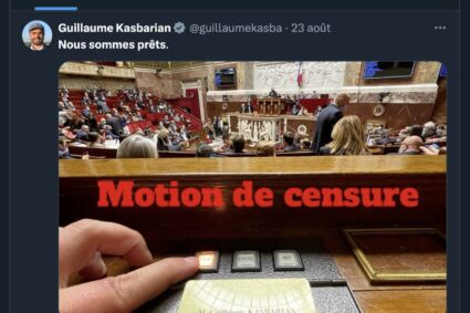 Chez les macronistes, la censure, c’est grave que dans un sens.