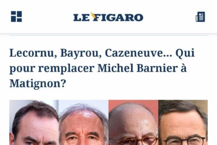 L’hypothèse François Baroin fait son chemin, pour remplacer Michel Barnier au piste de 1er ministre