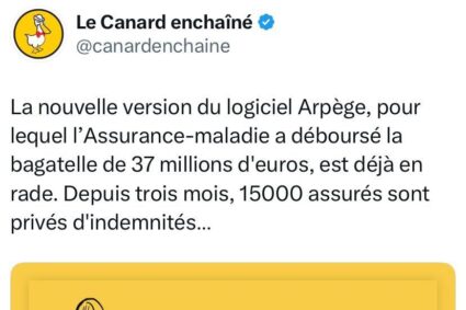 La nouvelle version du logiciel Arpège, pour lequel l’Assurance-maladie a depensé plus de 37 millions d’euros, est déjà en rade. Depuis 3 mois, 15000 assurés sont privés d’indemnités…